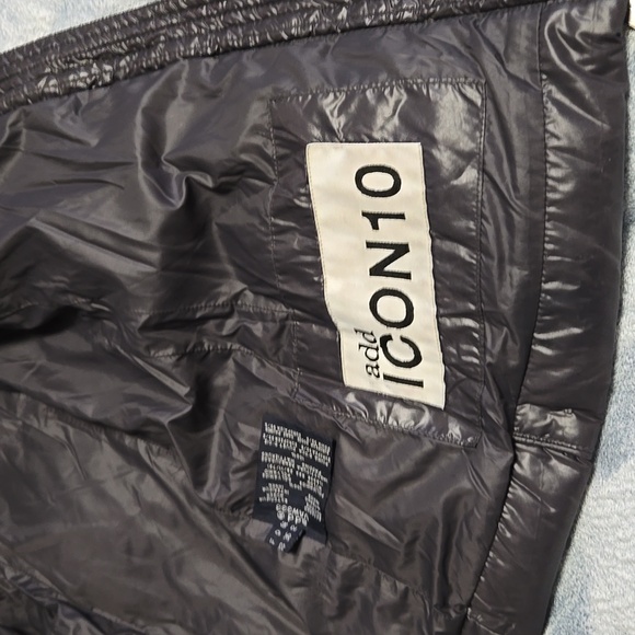 Add Icon 10 Women's  Goose Down Puffer Jacket Size 4 Black - Picture 5 of 9